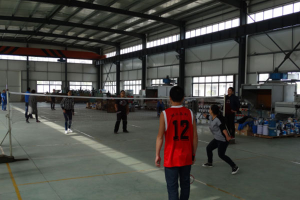 湖北昌利超硬材料有限公司羽毛球雙打賽